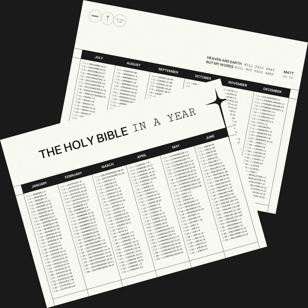 Bible In One Year Reading Plan