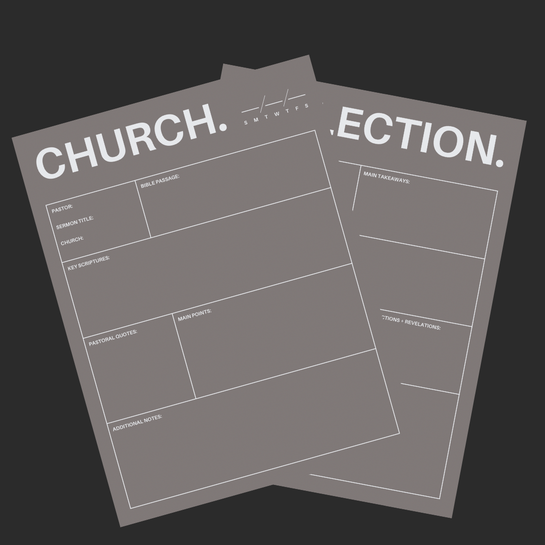 Sermon Notes Template